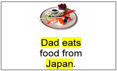 Page from book on Japan